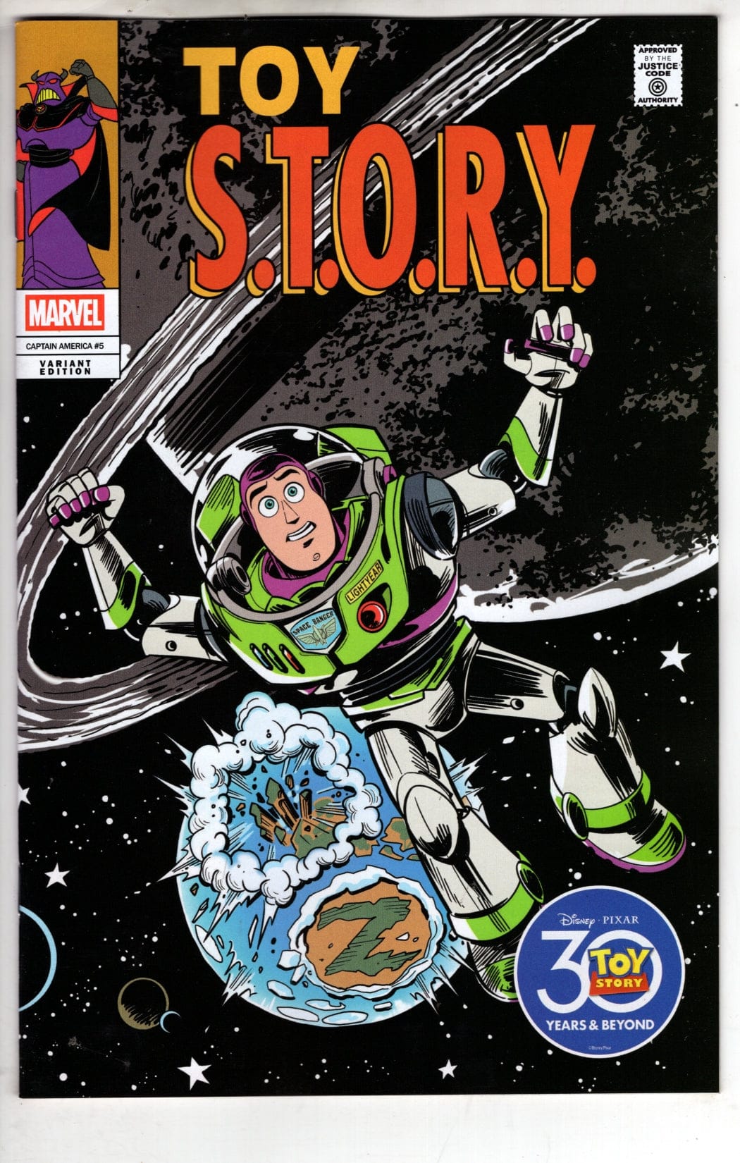 Marvel NEW THIS WEEK CAPTAIN AMERICA #5 MARCO FORCELLONI PIXAR TOY STORY HOMAGE VARIANT [VF/NM]