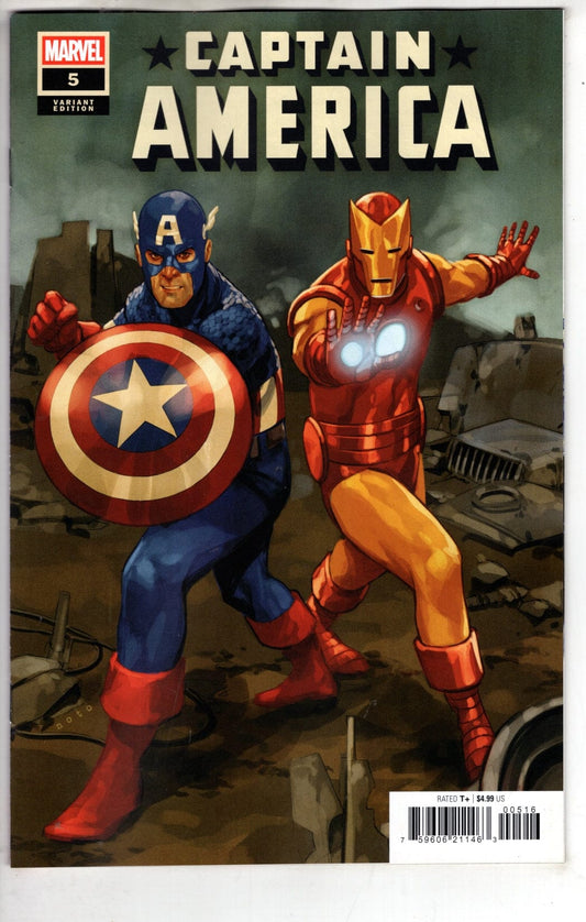 Marvel NEW THIS WEEK CAPTAIN AMERICA #5 PHIL NOTO VARIANT [VF/NM]