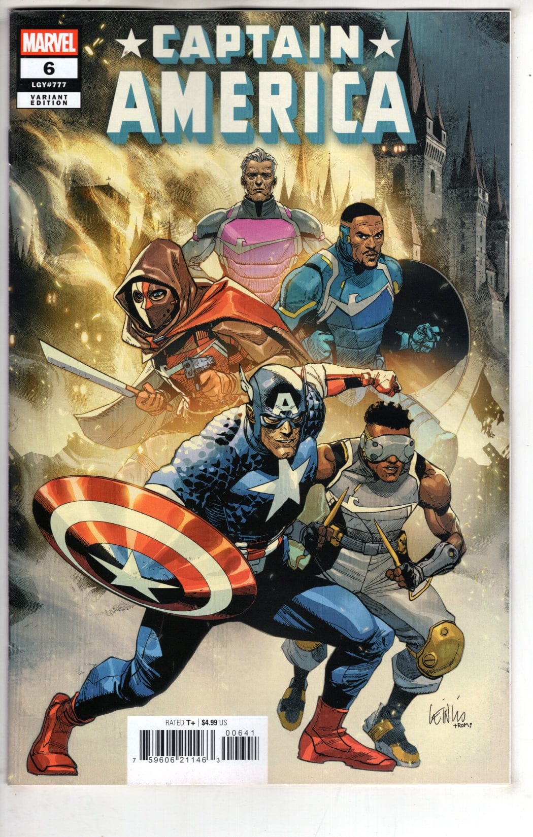 Marvel NEW THIS WEEK CAPTAIN AMERICA #6 LEINIL YU VARIANT (VF/NM)