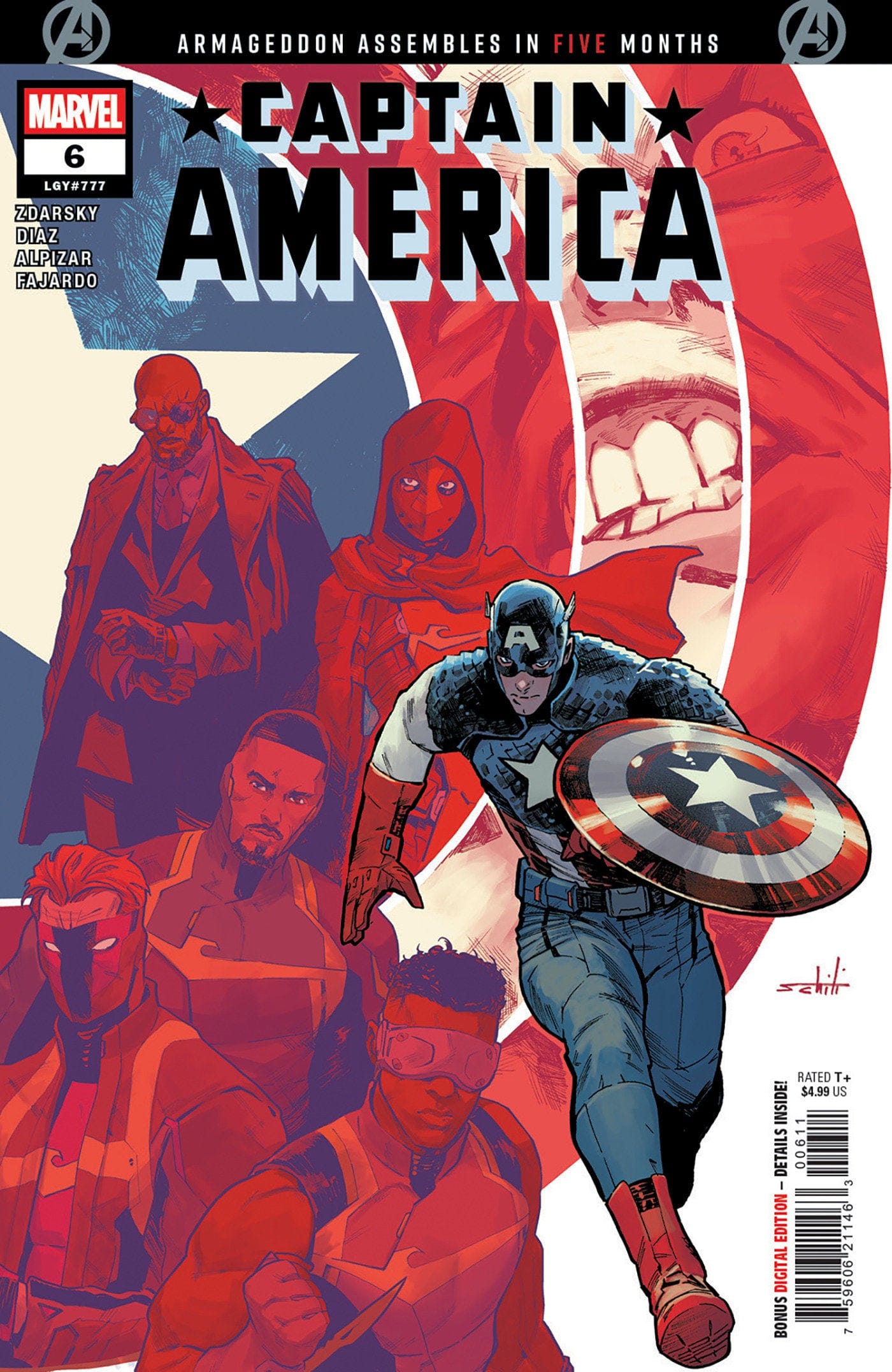 Marvel NEW THIS WEEK CAPTAIN AMERICA #6 (VF/NM)