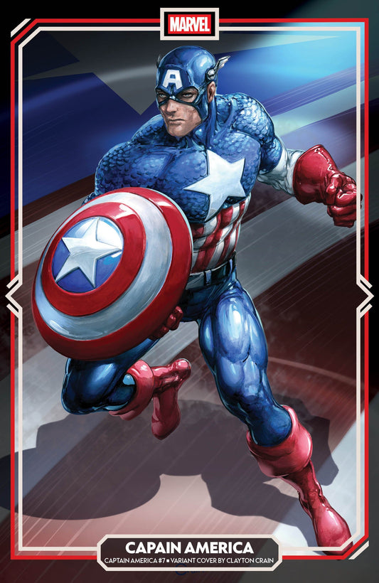 Marvel NEW THIS WEEK CAPTAIN AMERICA #7 CLAYTON CRAIN VARIANT (VF/NM)