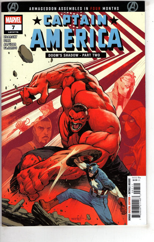 Marvel NEW THIS WEEK CAPTAIN AMERICA #7 (VF/NM)