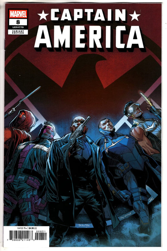 Marvel NEW THIS WEEK CAPTAIN AMERICA #8 NETHO DIAZ VARIANT (VF/NM)