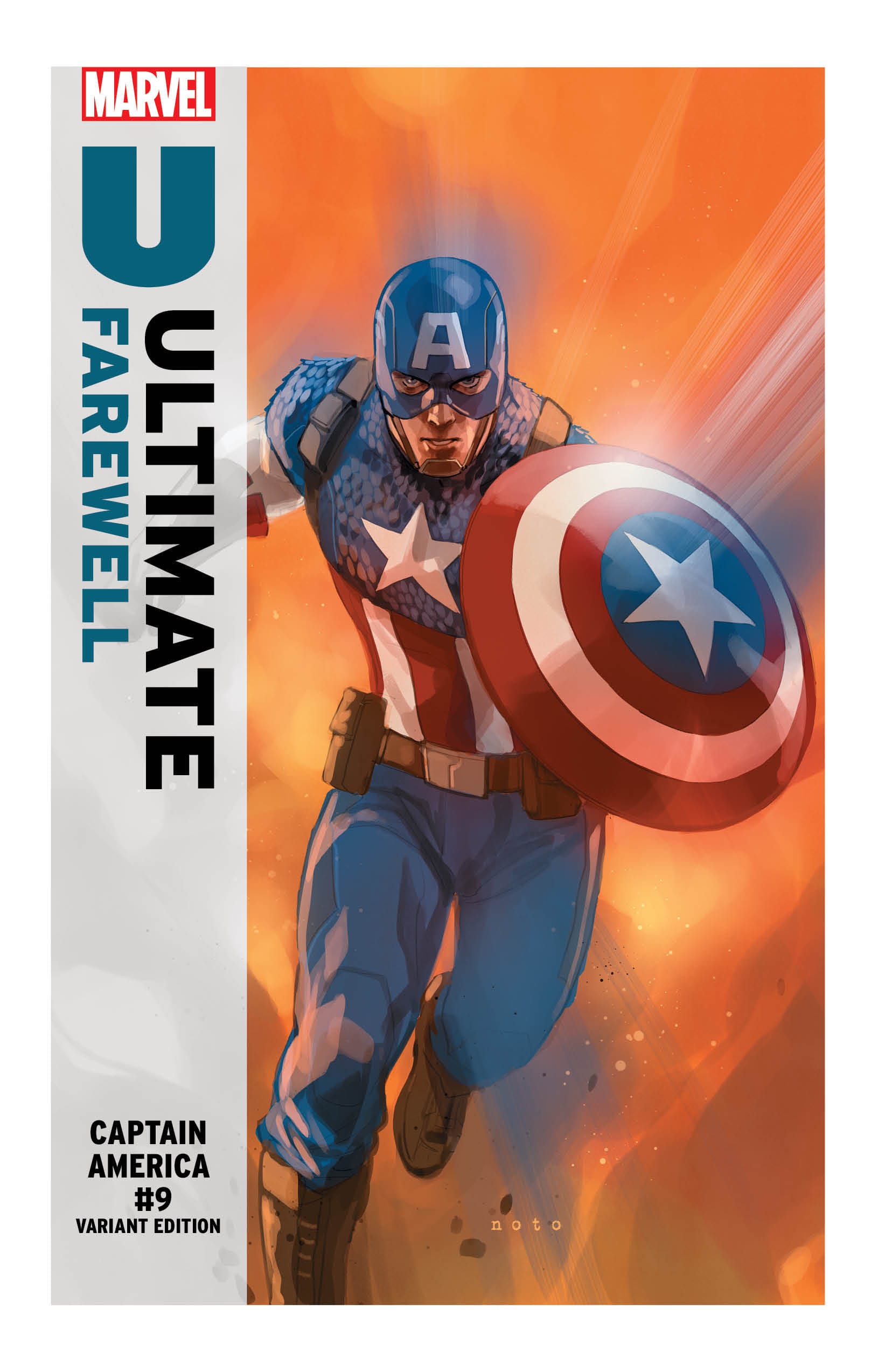 Marvel NEW THIS WEEK CAPTAIN AMERICA #9 PHIL NOTO ULTIMATE FAREWELL VARIANT (VF/NM)