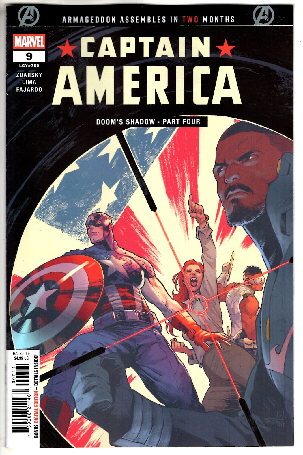 Marvel NEW THIS WEEK CAPTAIN AMERICA #9 (VF/NM)