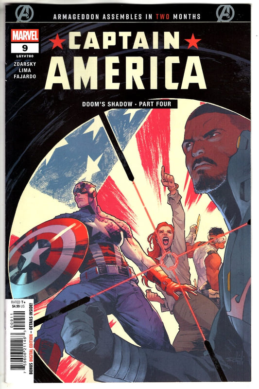 Marvel NEW THIS WEEK CAPTAIN AMERICA #9 (VF/NM)