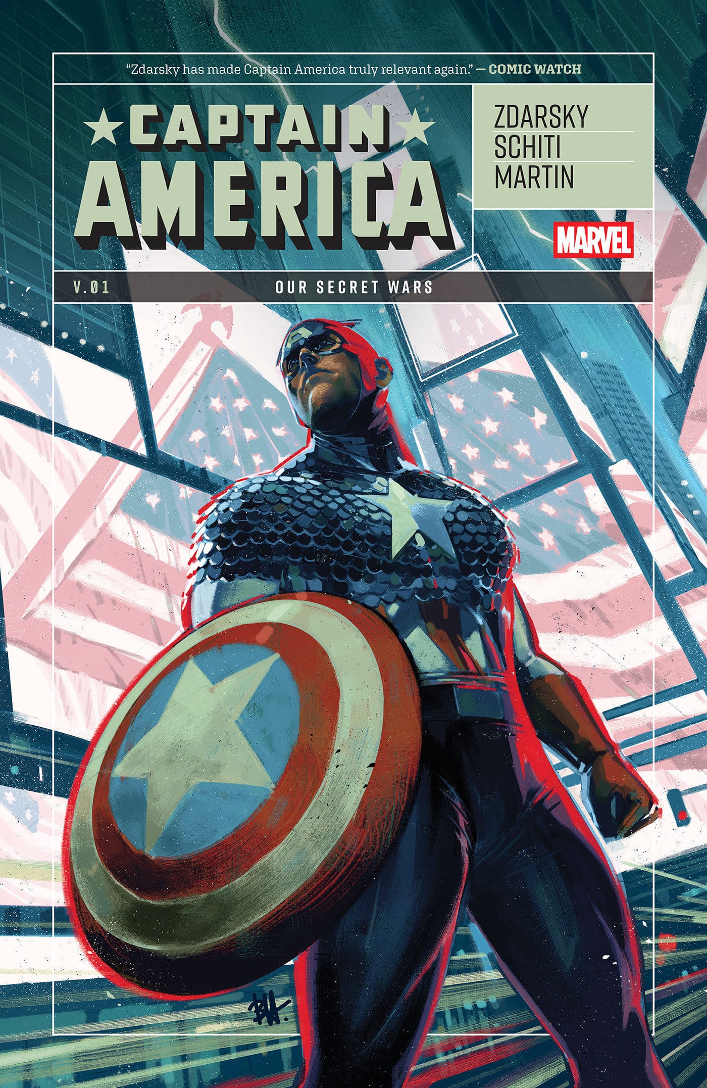 Marvel NEW THIS WEEK Captain America Vol. 1: Our Secret Wars (VF/NM)