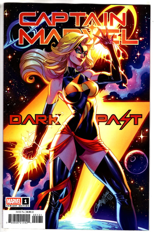 Marvel NEW THIS WEEK CAPTAIN MARVEL: DARK PAST #1 J. SCOTT CAMPBELL VARIANT (VF/NM)