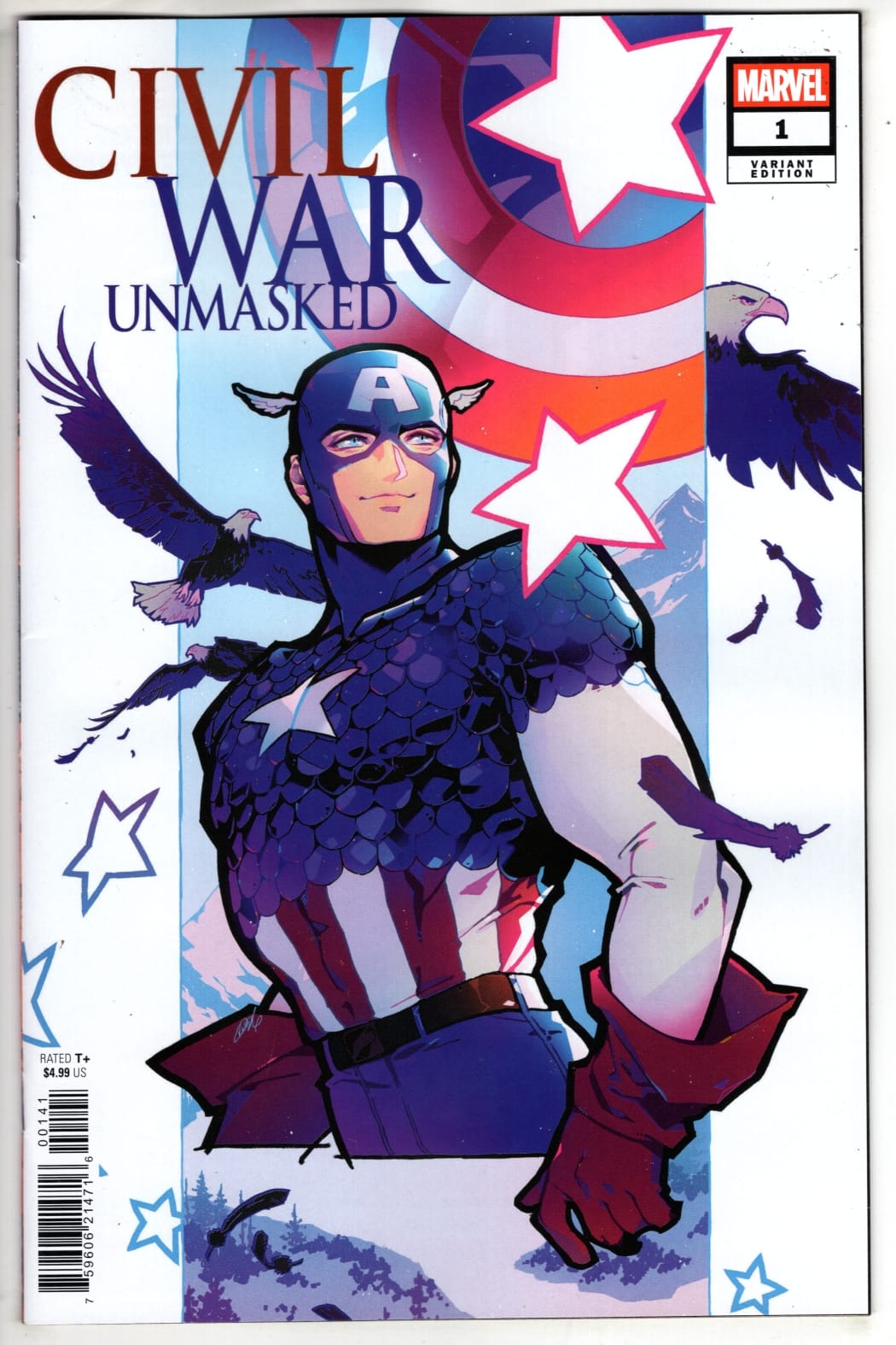 Marvel NEW THIS WEEK CIVIL WAR: UNMASKED #1 ROSE BESCH VARIANT (VF/NM)