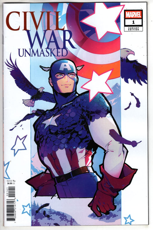 Marvel NEW THIS WEEK CIVIL WAR: UNMASKED #1 ROSE BESCH VARIANT (VF/NM)