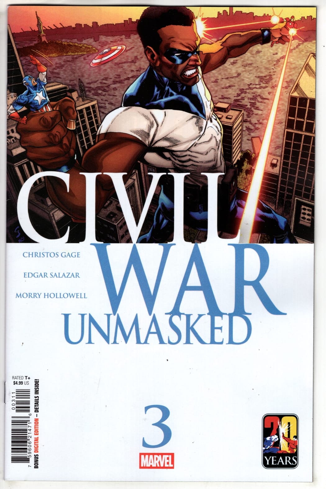 Marvel NEW THIS WEEK CIVIL WAR: UNMASKED #3 (VF/NM)