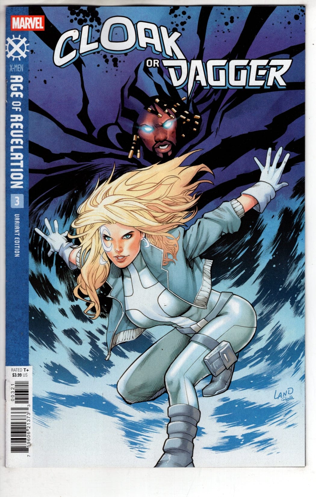Marvel NEW THIS WEEK CLOAK OR DAGGER #3 GREG LAND VARIANT [AOR]