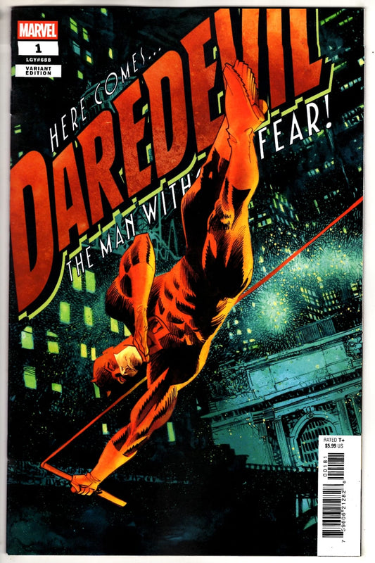 Marvel NEW THIS WEEK DAREDEVIL #1 DAN PANOSIAN VARIANT (VF/NM)