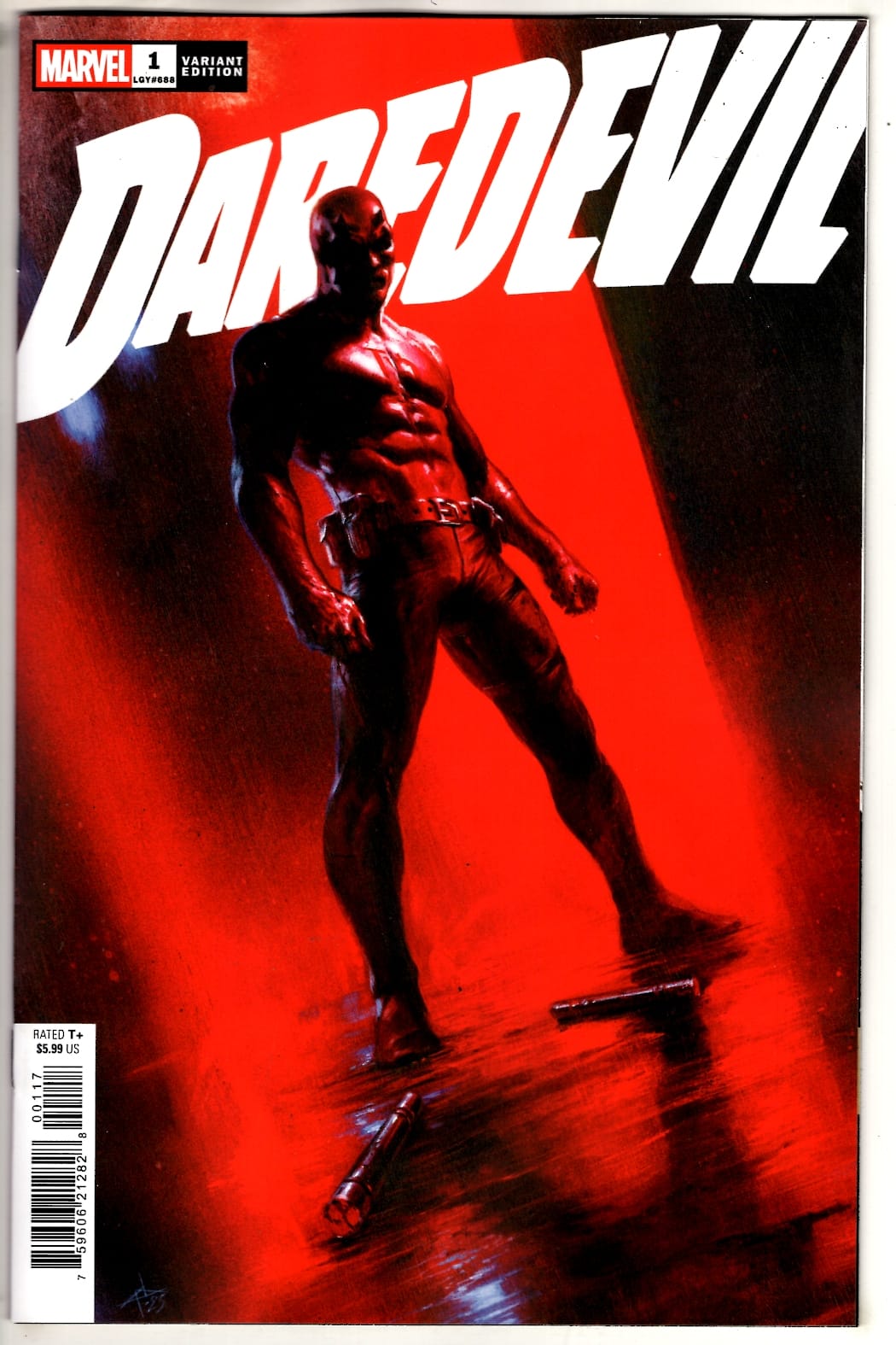 Marvel NEW THIS WEEK DAREDEVIL #1 GABRIELE DELL'OTTO VARIANT (VF/NM)
