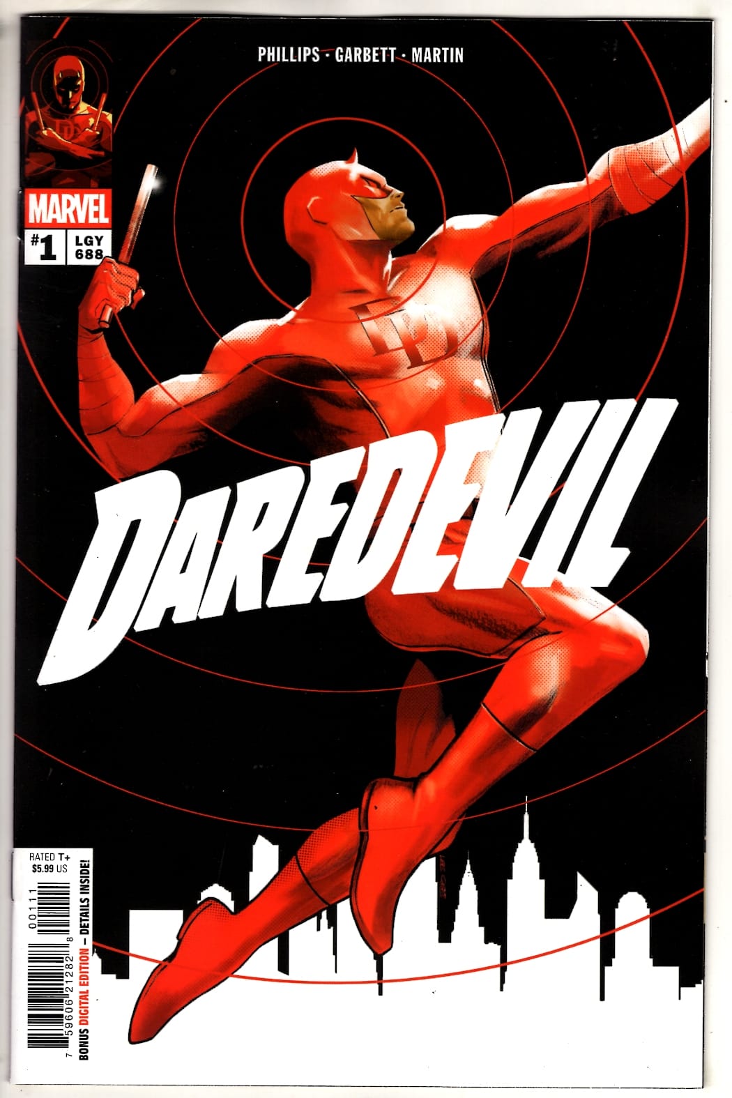 Marvel NEW THIS WEEK DAREDEVIL #1 (VF/NM)
