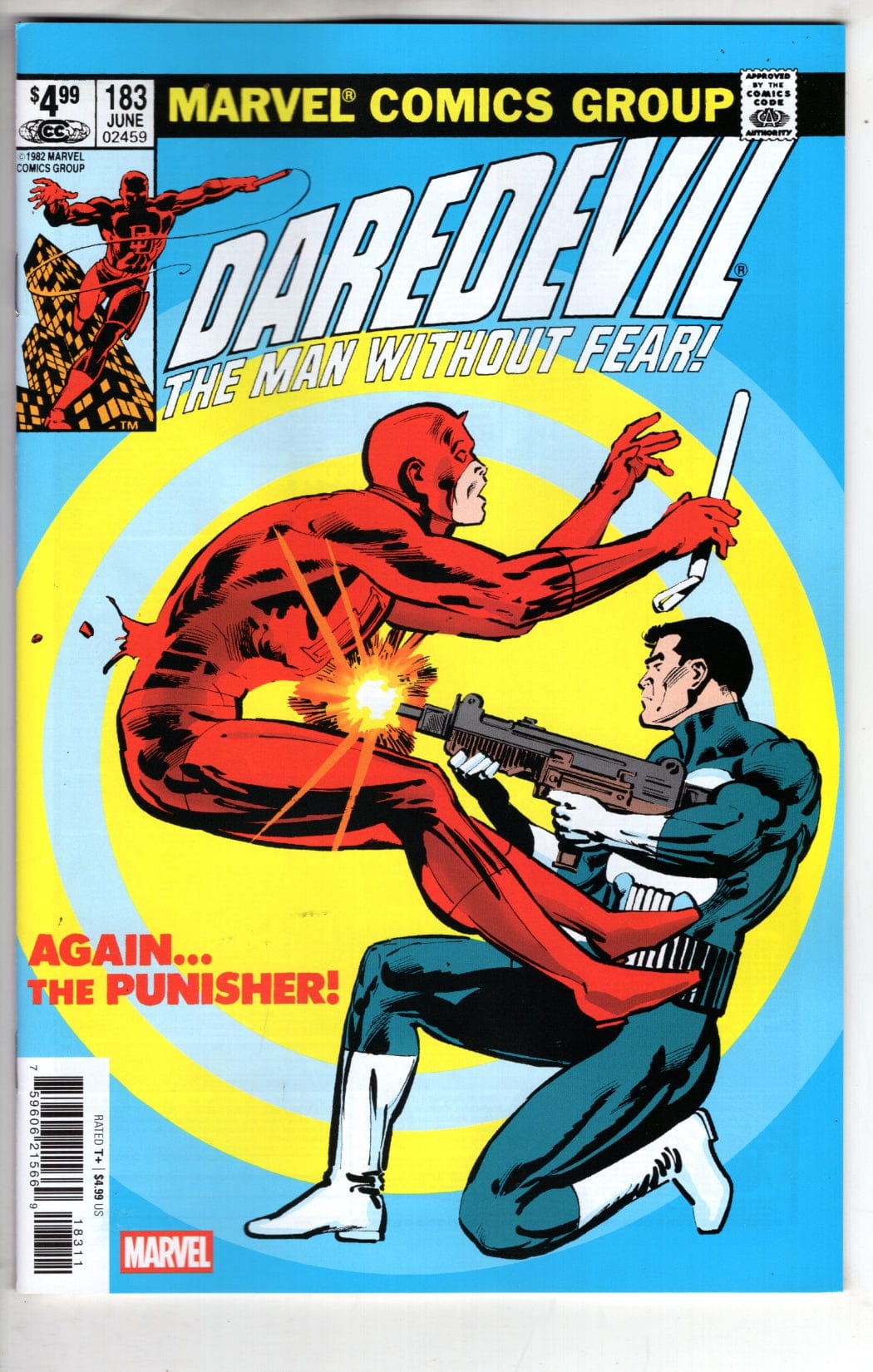 Marvel NEW THIS WEEK DAREDEVIL #183 FACSIMILE EDITION [NEW PRINTING] (VF/NM)