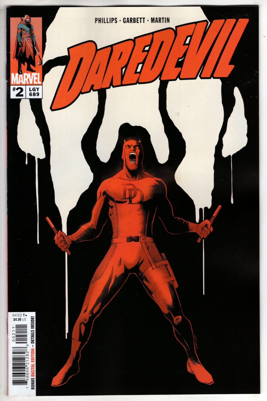 Marvel NEW THIS WEEK DAREDEVIL #2 (VF/NM)