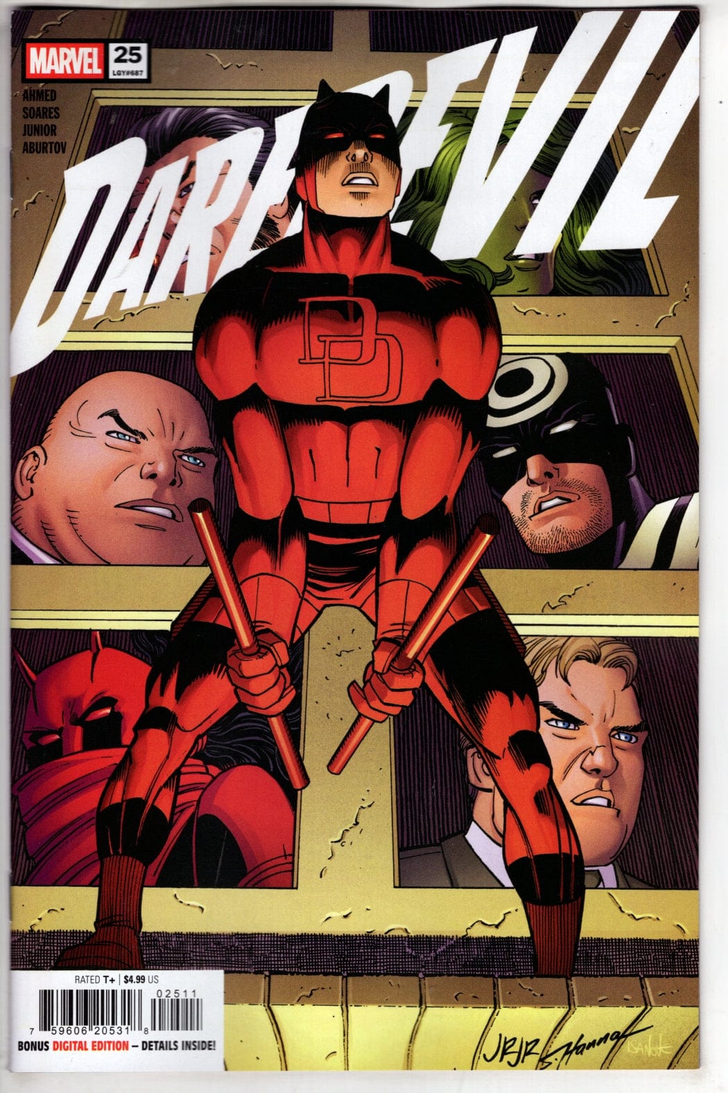 Marvel NEW THIS WEEK DAREDEVIL #25