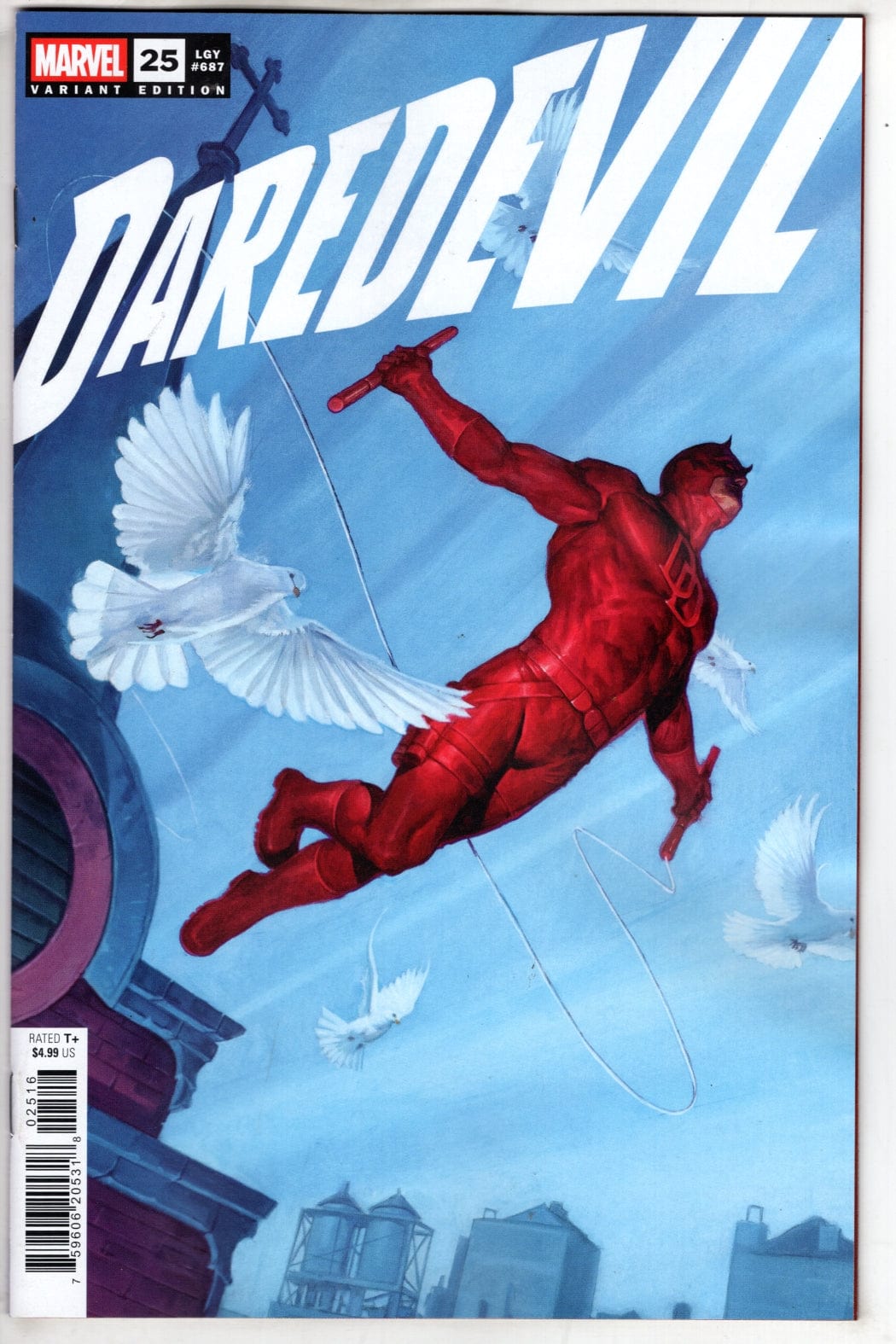 Marvel NEW THIS WEEK DAREDEVIL #25 E.M. GIST VARIANT