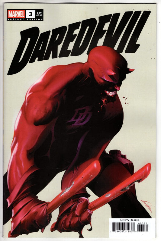 Marvel NEW THIS WEEK DAREDEVIL #3 ALEXANDER LOZANO VARIANT (VF/NM)