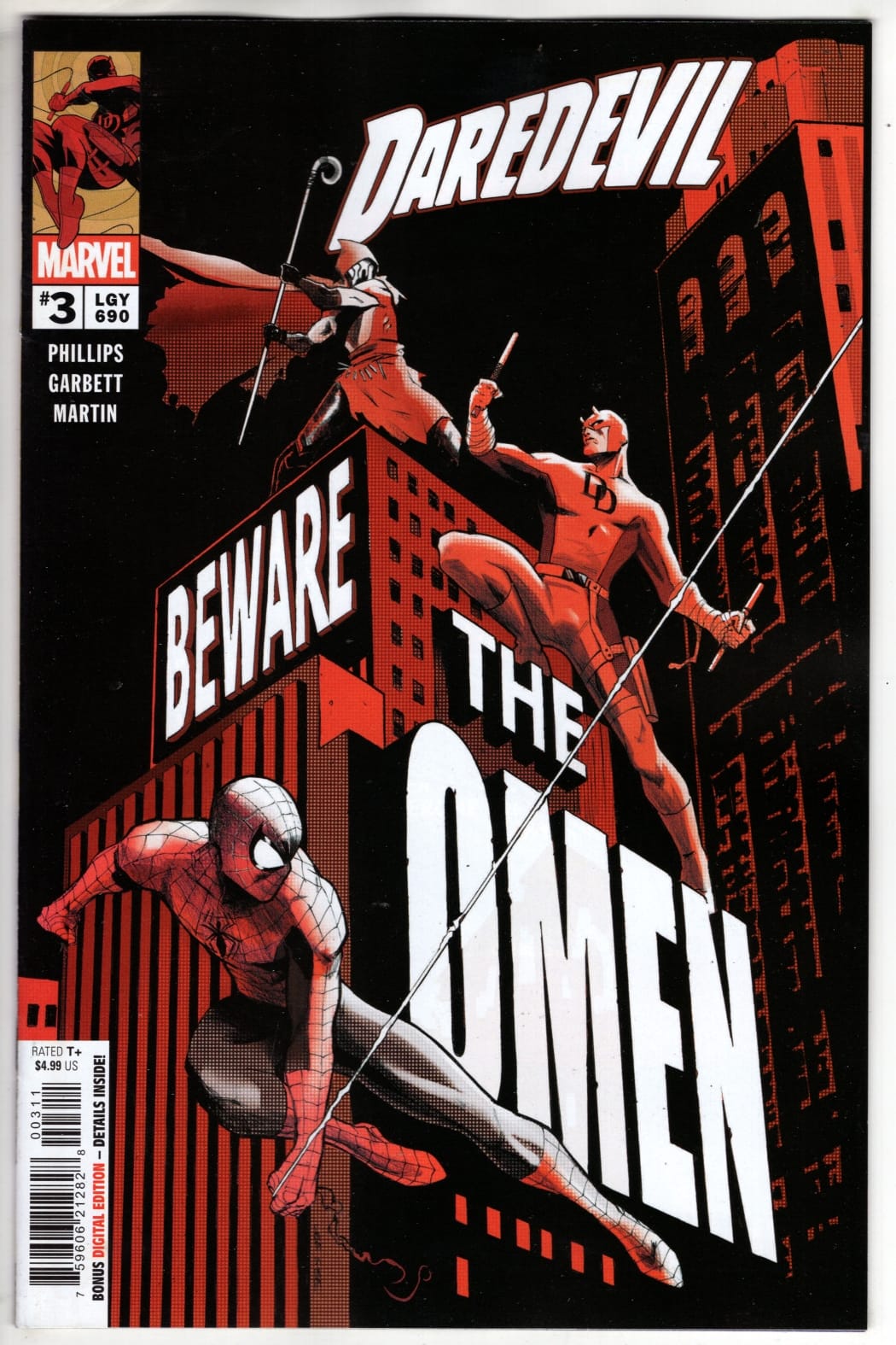 Marvel NEW THIS WEEK DAREDEVIL #3 (VF/NM)