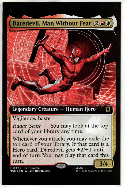 Marvel NEW THIS WEEK DAREDEVIL #4 TBD ARTIST MAGIC: THE GATHERING VARIANT (VF/NM)