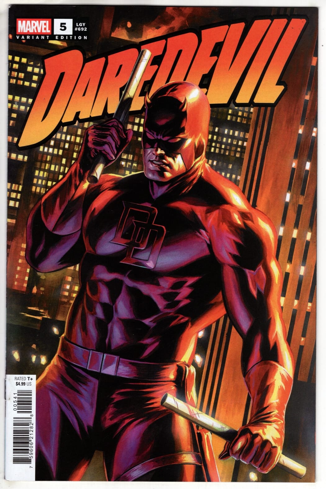 MARVEL NEW THIS WEEK DAREDEVIL #5 FELIPE MASSAFERRA VARIANT (VF/NM)