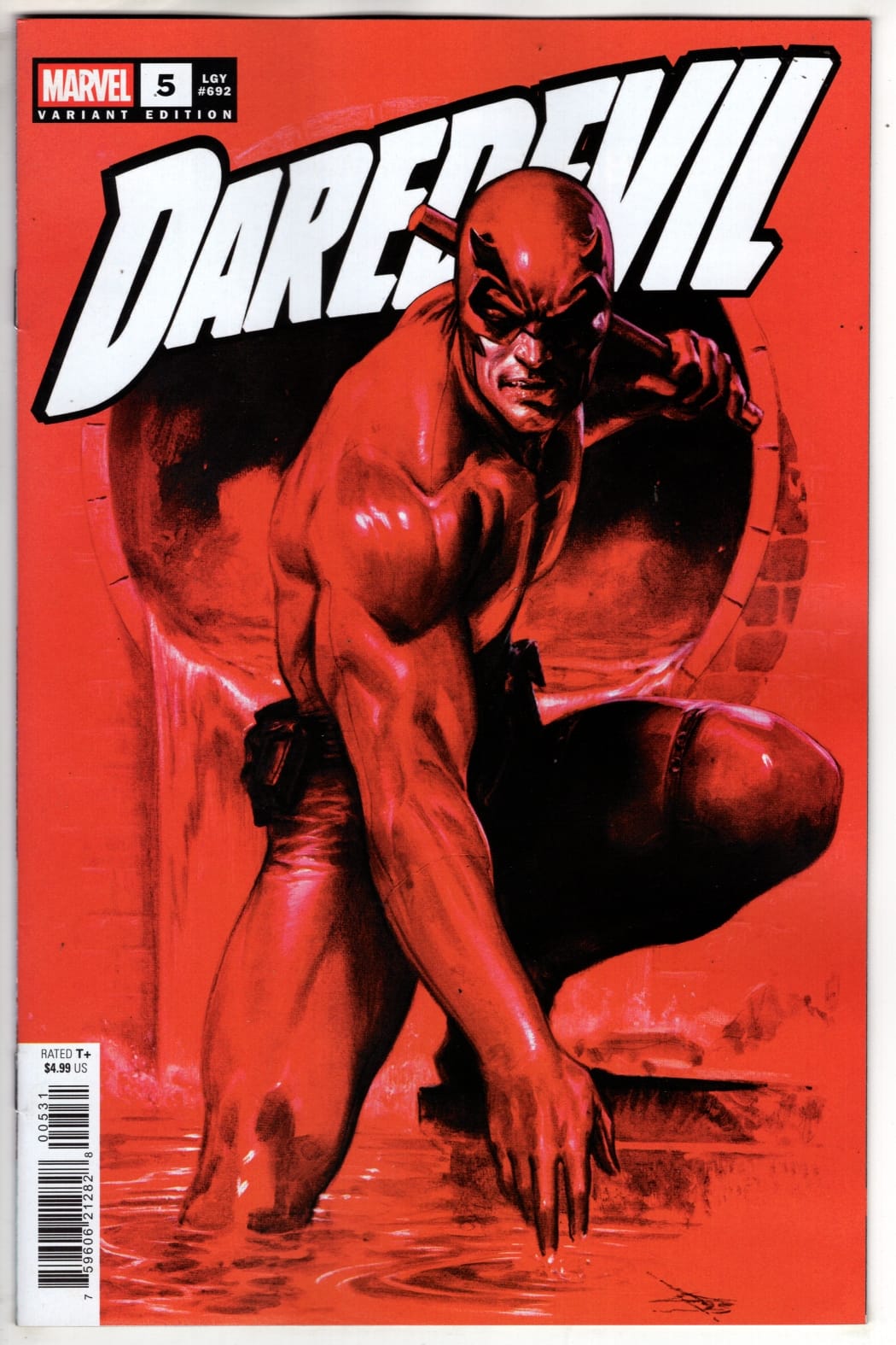 MARVEL NEW THIS WEEK DAREDEVIL #5 GABRIELE DELL'OTTO VARIANT (VF/NM)
