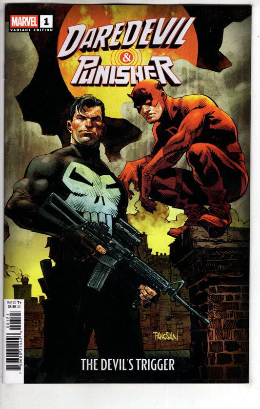 Marvel NEW THIS WEEK DAREDEVIL/PUNISHER: THE DEVIL'S TRIGGER #1 DAN PANOSIAN VARIANT