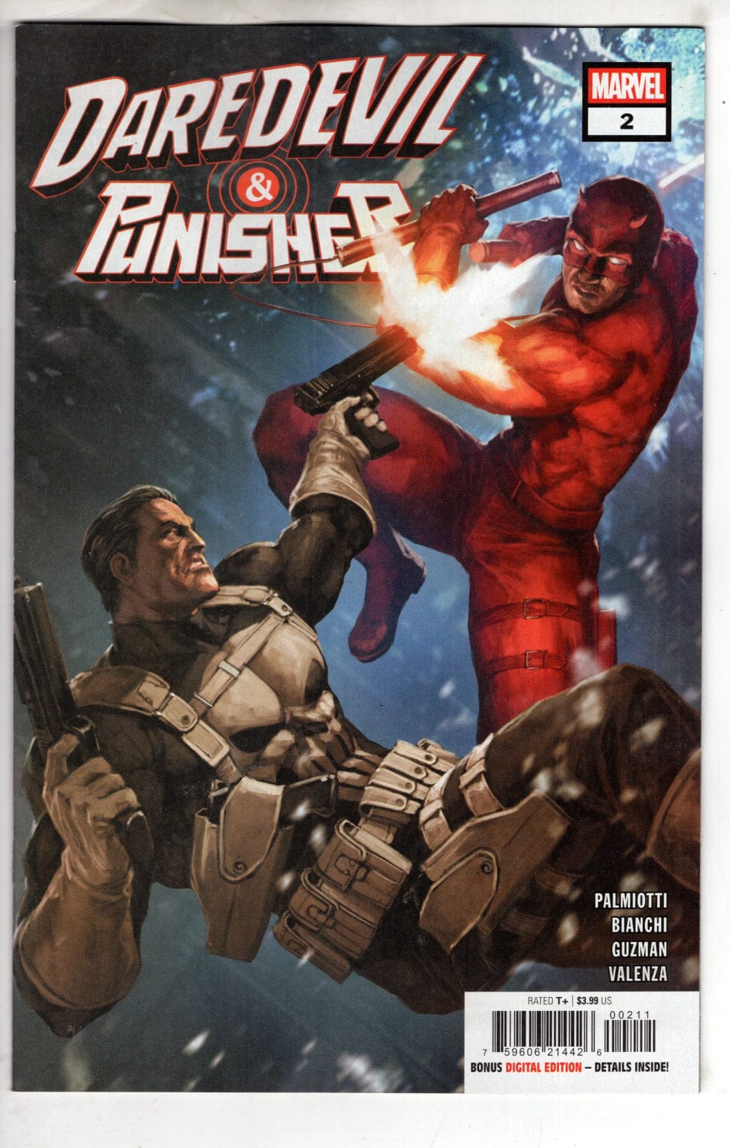 Marvel NEW THIS WEEK DAREDEVIL/PUNISHER: THE DEVIL'S TRIGGER #2