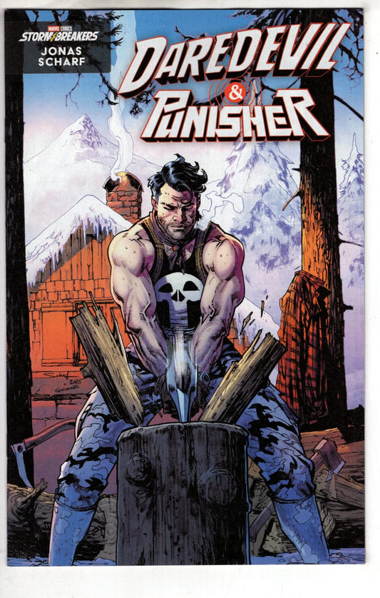 Marvel NEW THIS WEEK DAREDEVIL/PUNISHER: THE DEVIL'S TRIGGER #2 JONAS SCHARF WINTER BREAK VARIANT