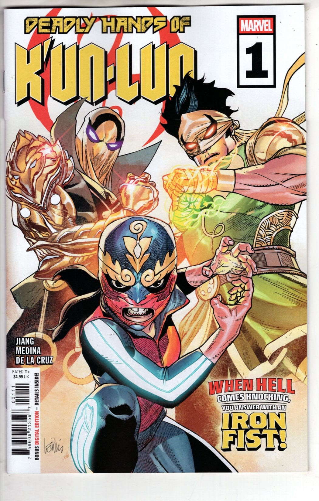 Marvel NEW THIS WEEK DEADLY HANDS OF K'UN-LUN #1 (VF/NM)