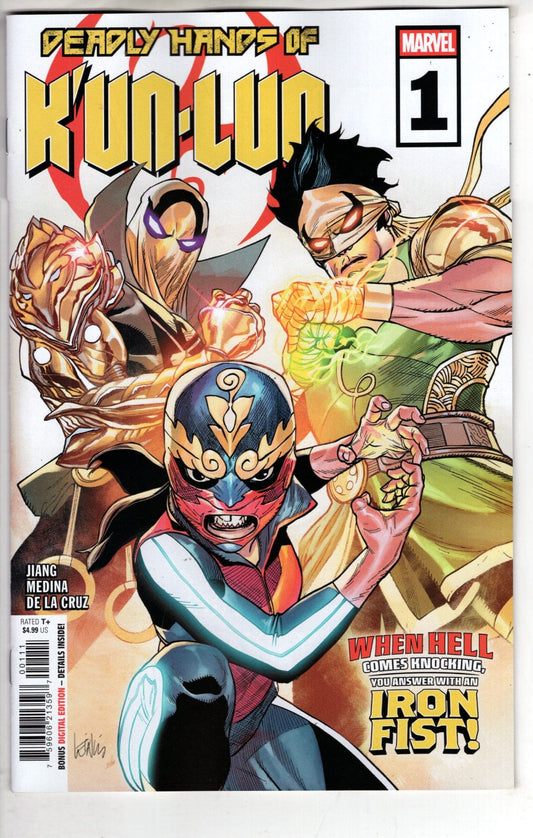 Marvel NEW THIS WEEK DEADLY HANDS OF K'UN-LUN #1 (VF/NM)