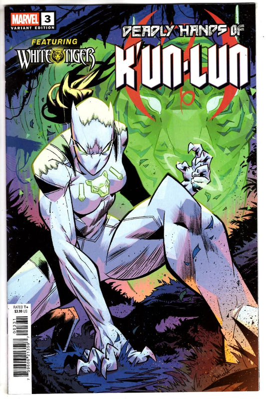 Marvel NEW THIS WEEK DEADLY HANDS OF K'UN-LUN #3 LEO CHIOLA CHARACTER VARIANT (VF/NM)