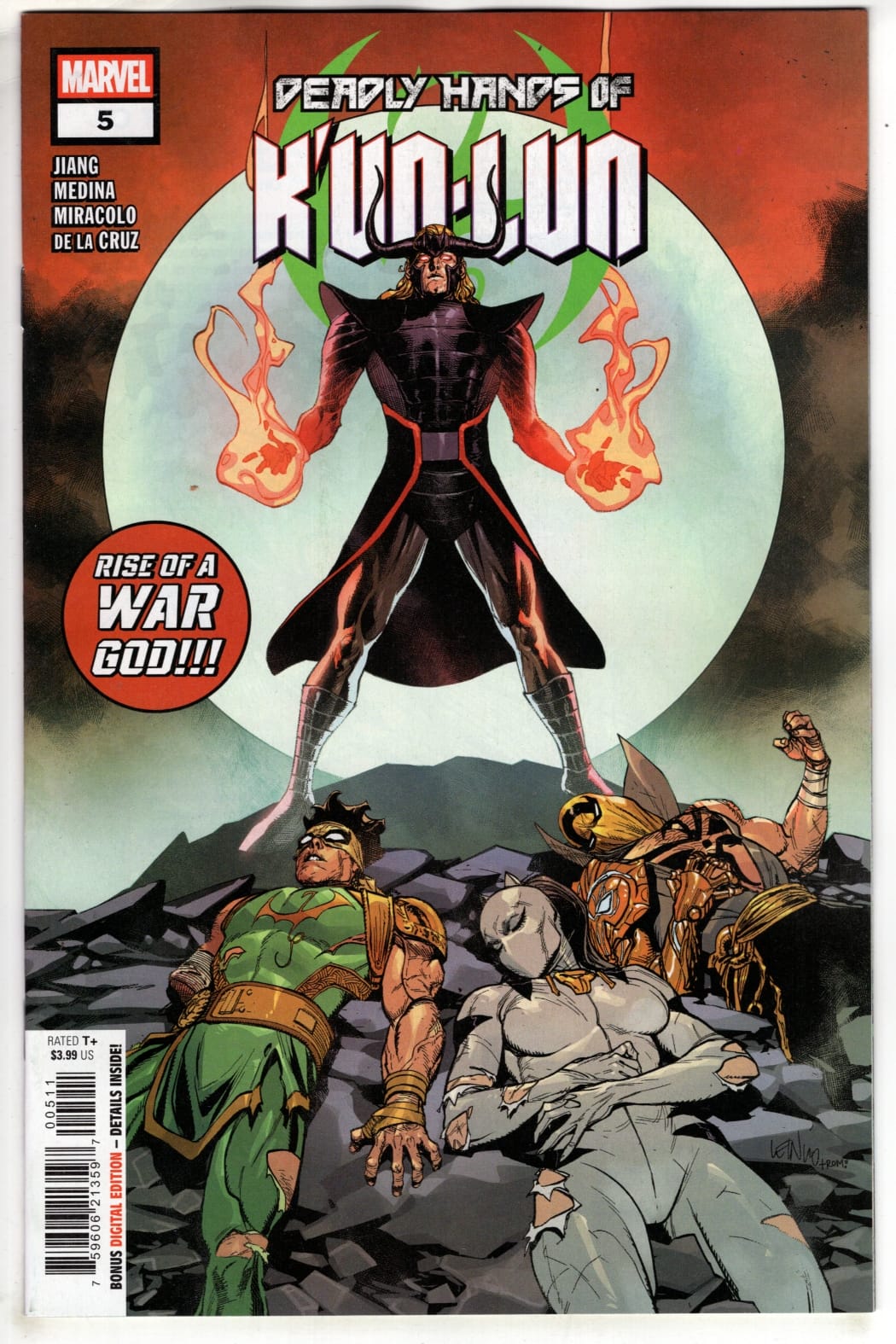 Marvel NEW THIS WEEK DEADLY HANDS OF K'UN-LUN #5 (VF/NM)