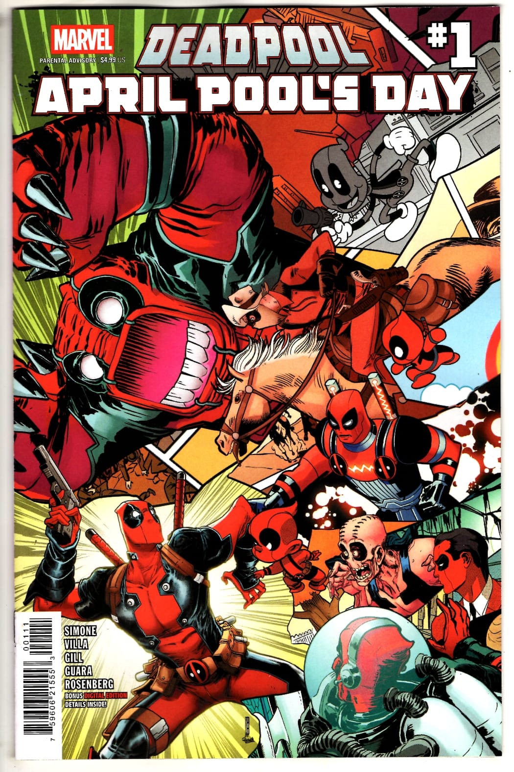 Marvel NEW THIS WEEK DEADPOOL: APRIL POOL'S DAY #1 (VF/NM)