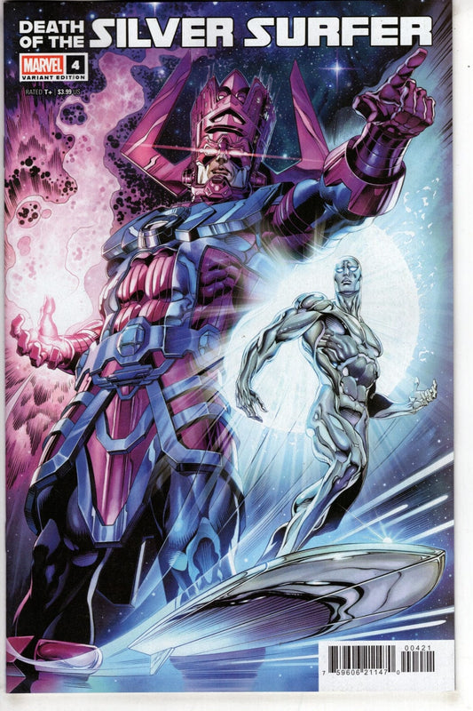 Marvel NEW THIS WEEK DEATH OF THE SILVER SURFER #4 CLAUDIO CASTELLINI VARIANT