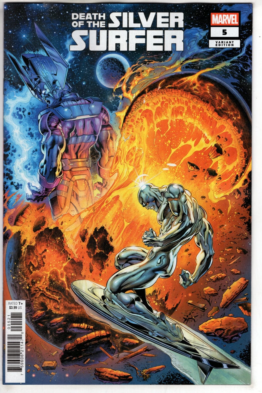 Marvel NEW THIS WEEK DEATH OF THE SILVER SURFER #5 CLAUDIO CASTELLINI VARIANT
