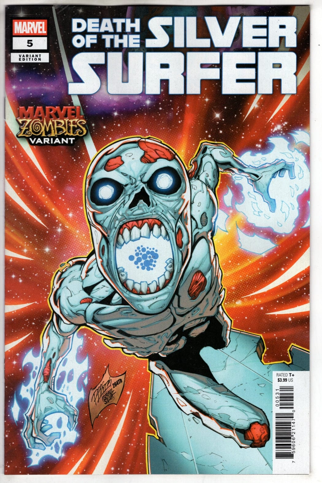 Marvel NEW THIS WEEK DEATH OF THE SILVER SURFER #5 RON LIM MARVEL ZOMBIES VARIANT