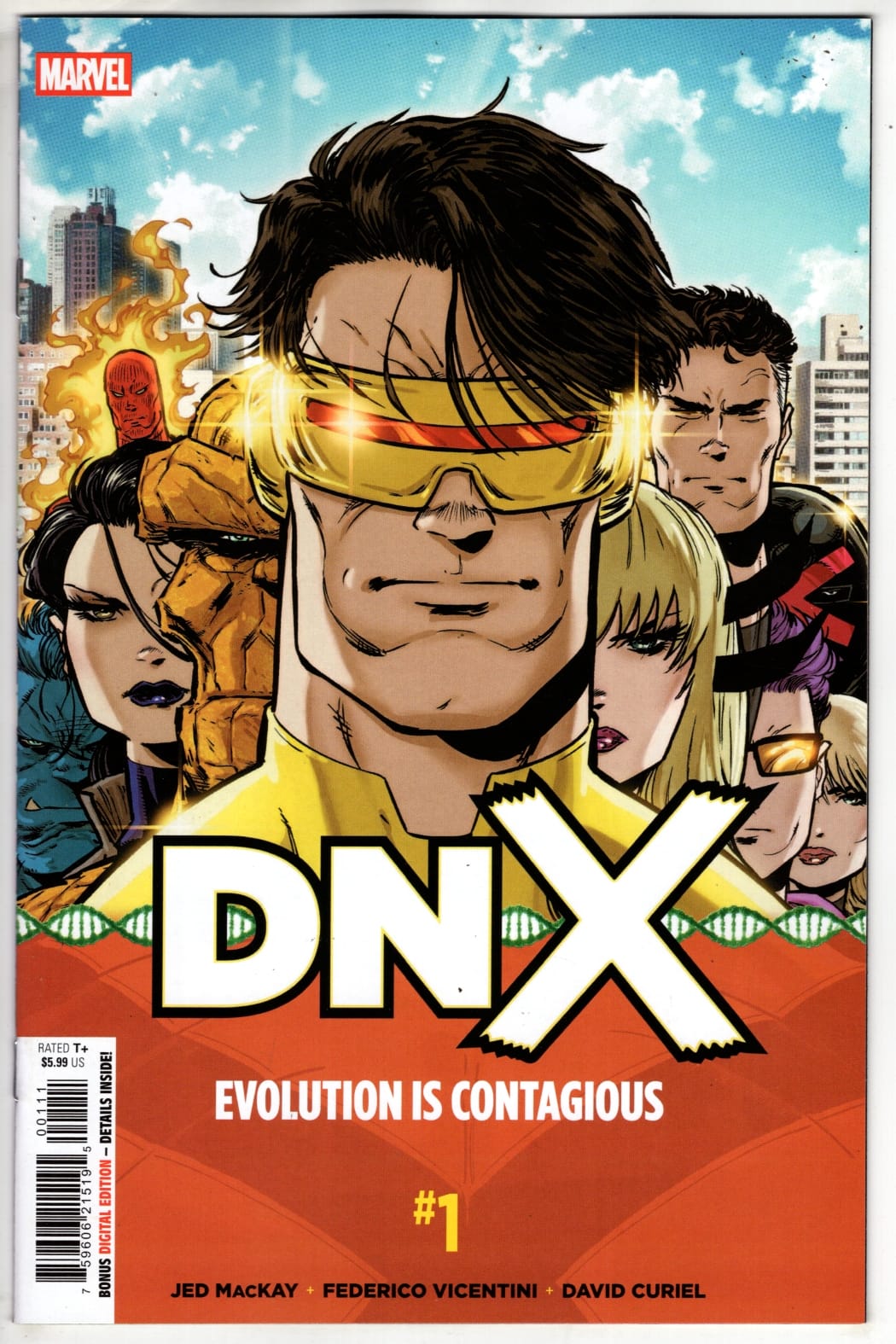 Marvel NEW THIS WEEK DNX #1 [HIDDEN/DOUBLE COVER] (VF/NM)