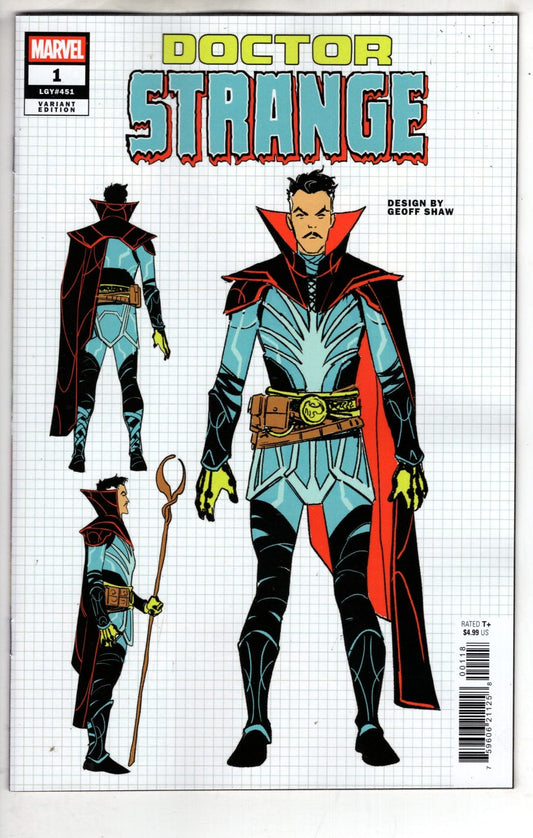 Marvel NEW THIS WEEK DOCTOR STRANGE #1  DESIGN VARIANT