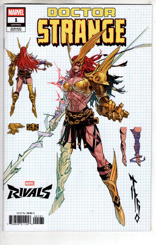 Marvel NEW THIS WEEK DOCTOR STRANGE #1 NETEASE GAMES MARVEL RIVALS VARIANT