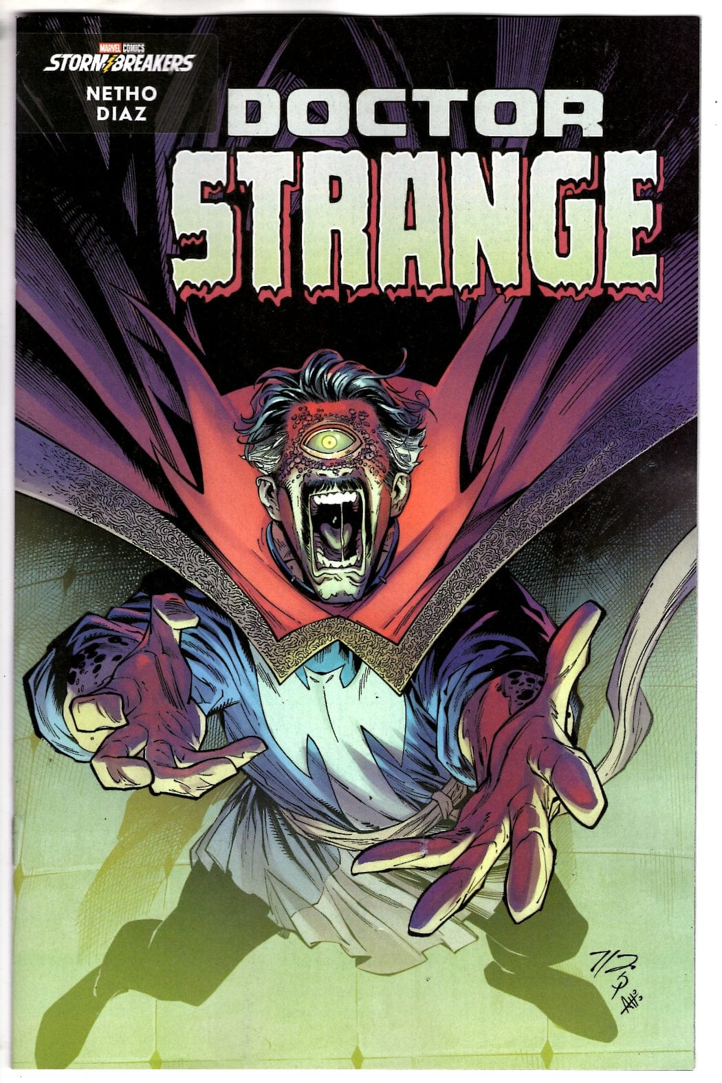 Marvel NEW THIS WEEK DOCTOR STRANGE #4 NETHO DIAZ MARVEL MONSTER VARIANT (VF/NM)