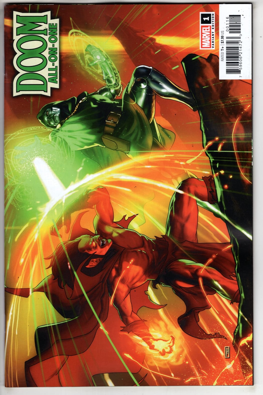Marvel NEW THIS WEEK DOOM ALL-ON-ONE #1 TAURIN CLARKE VARIANT (VF/NM)