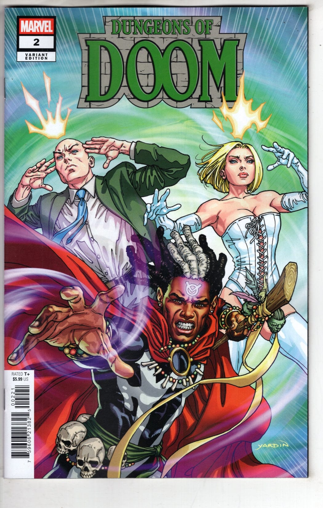 Marvel NEW THIS WEEK DUNGEONS OF DOOM #2 DAVID YARDIN VARIANT (VF/NM)