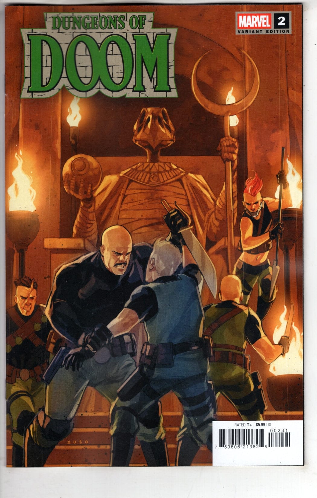 Marvel NEW THIS WEEK DUNGEONS OF DOOM #2 PHIL NOTO VARIANT (VF/NM)