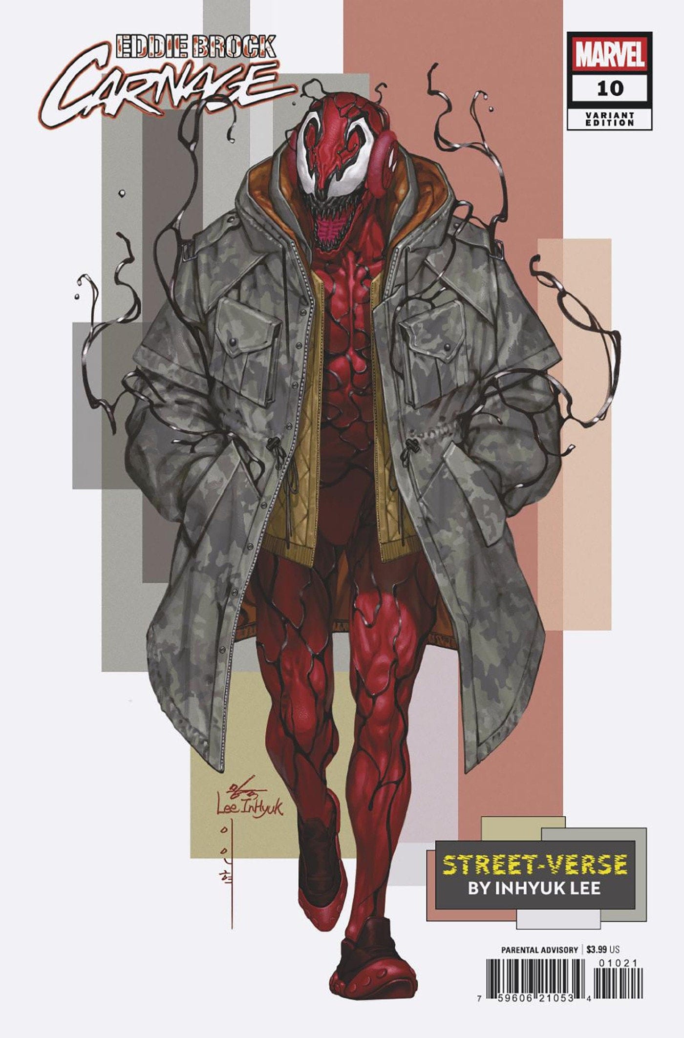 Marvel NEW THIS WEEK EDDIE BROCK: CARNAGE #10 INHYUK LEE STREET-VERSE VARIANT [VF/NM]