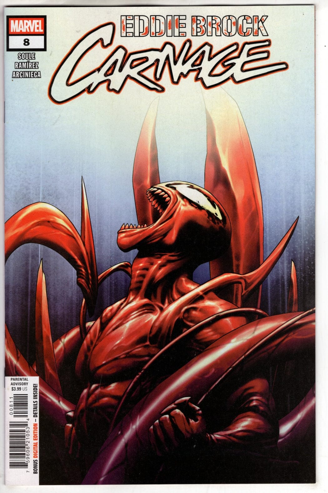 Marvel NEW THIS WEEK EDDIE BROCK: CARNAGE #8