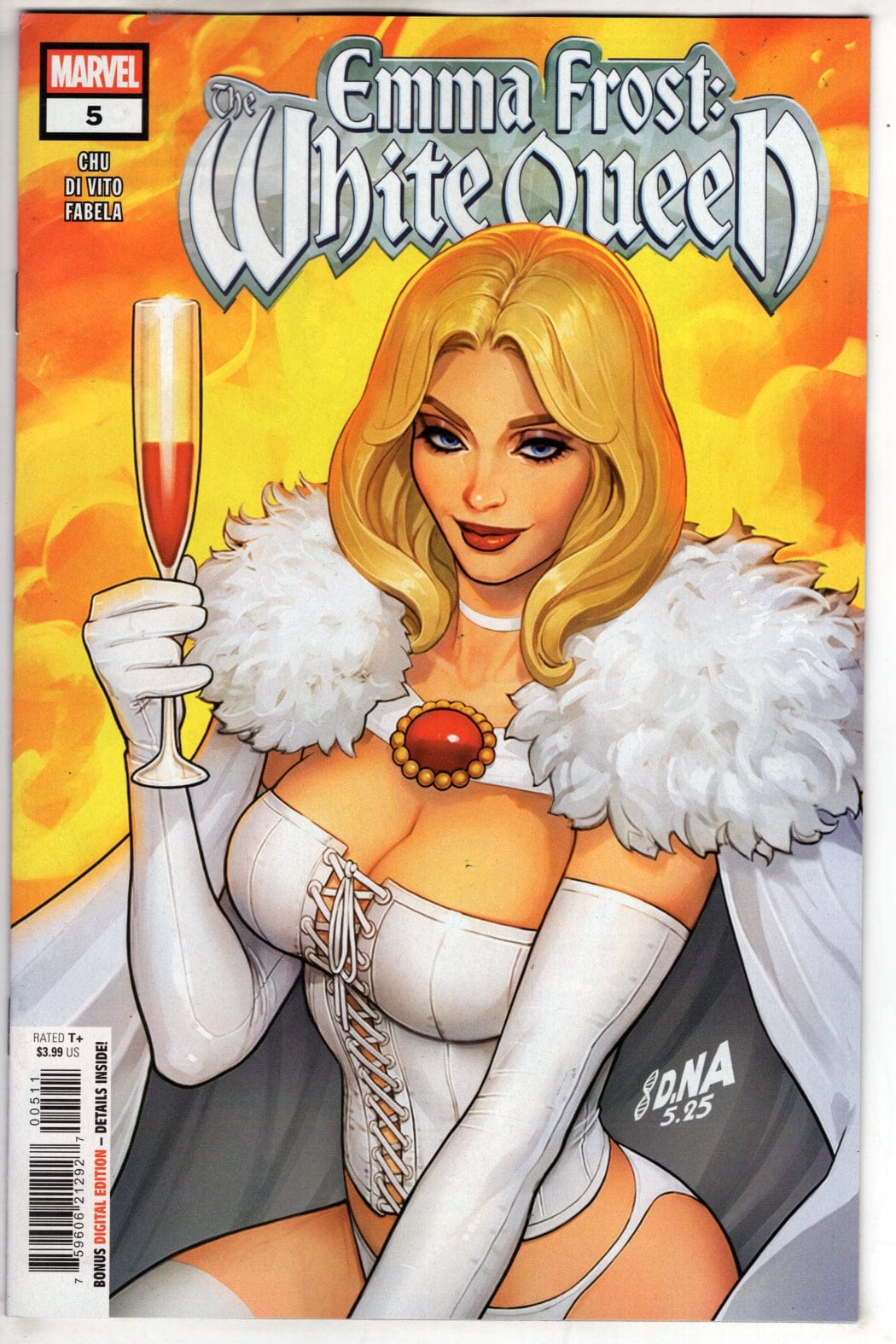 Marvel NEW THIS WEEK EMMA FROST: THE WHITE QUEEN #5