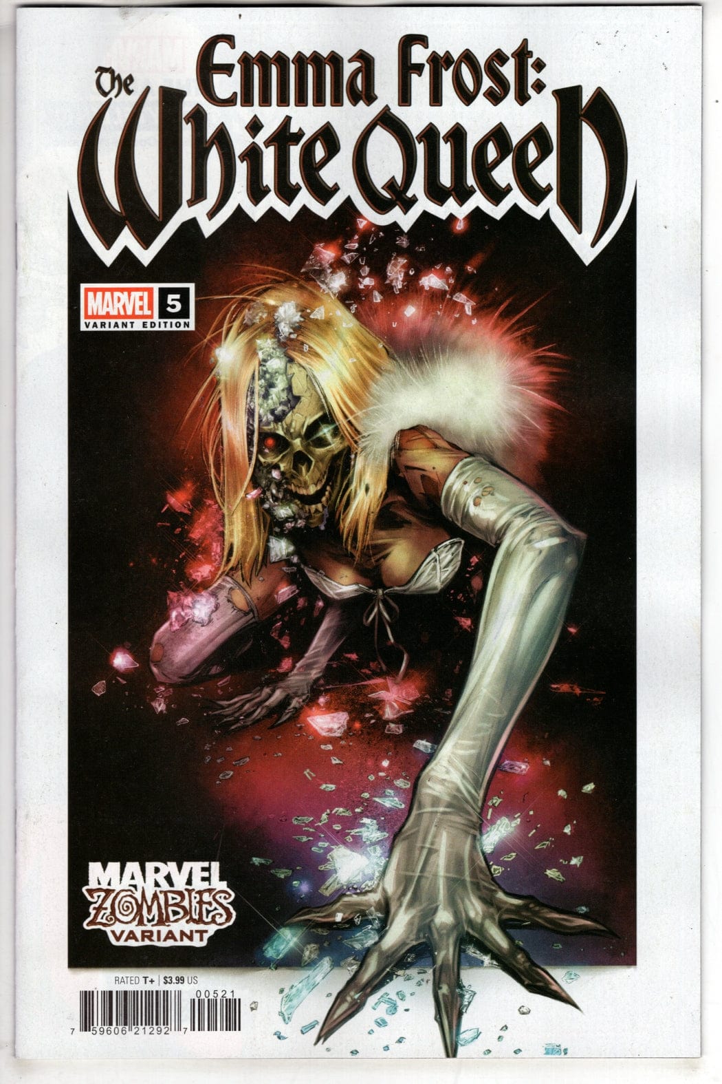 Marvel NEW THIS WEEK EMMA FROST: THE WHITE QUEEN #5 JOELLE JONES MARVEL ZOMBIES VARIANT